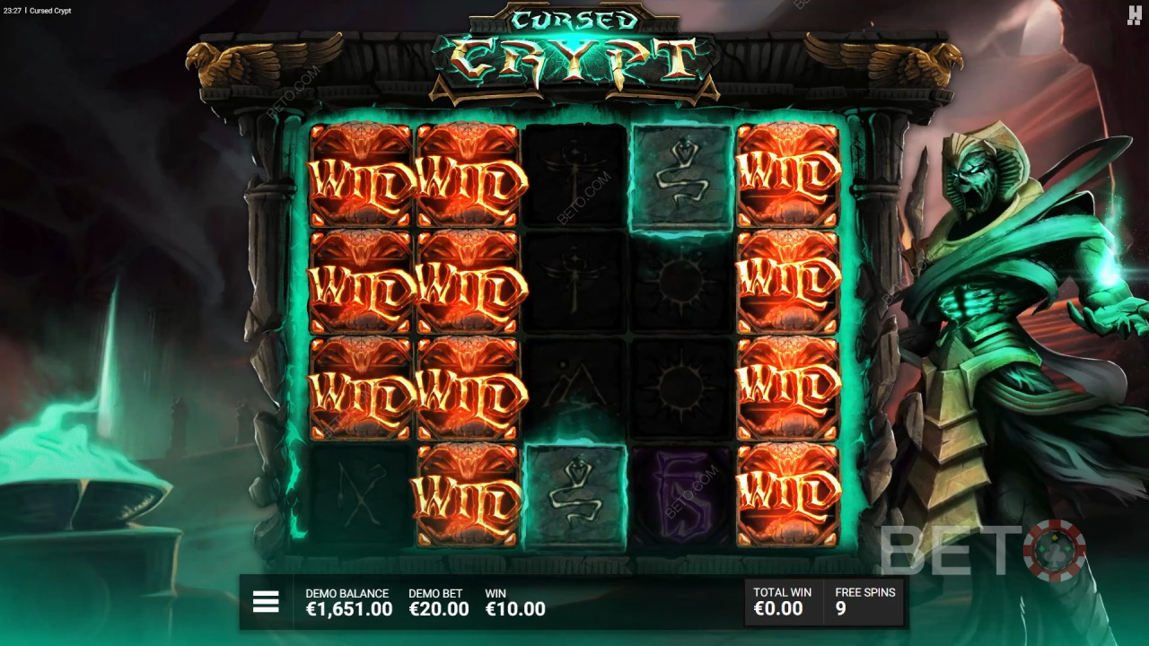 Prekliata krypta Recenzia od BETO Slots