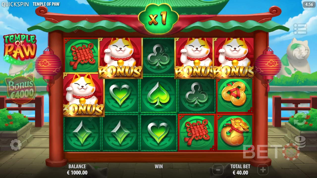 Recenzia Temple of Paw od BETO Slots