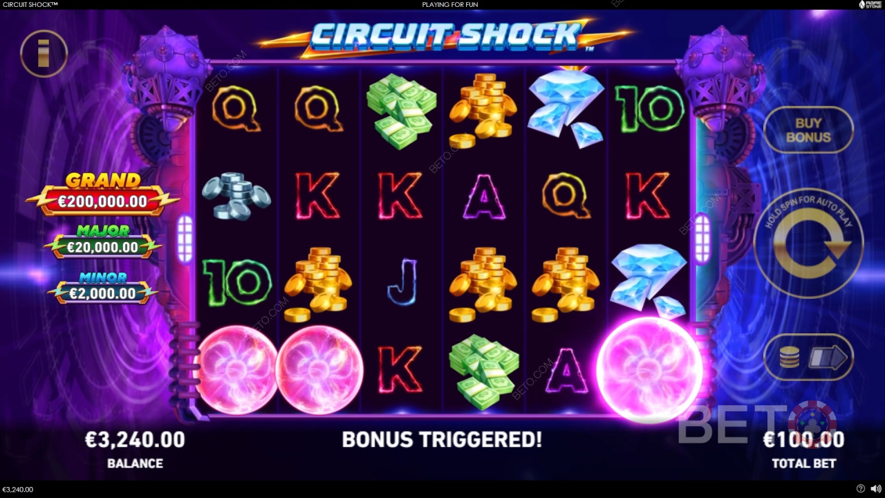 Circuit Shock Recenzia od BETO Slots