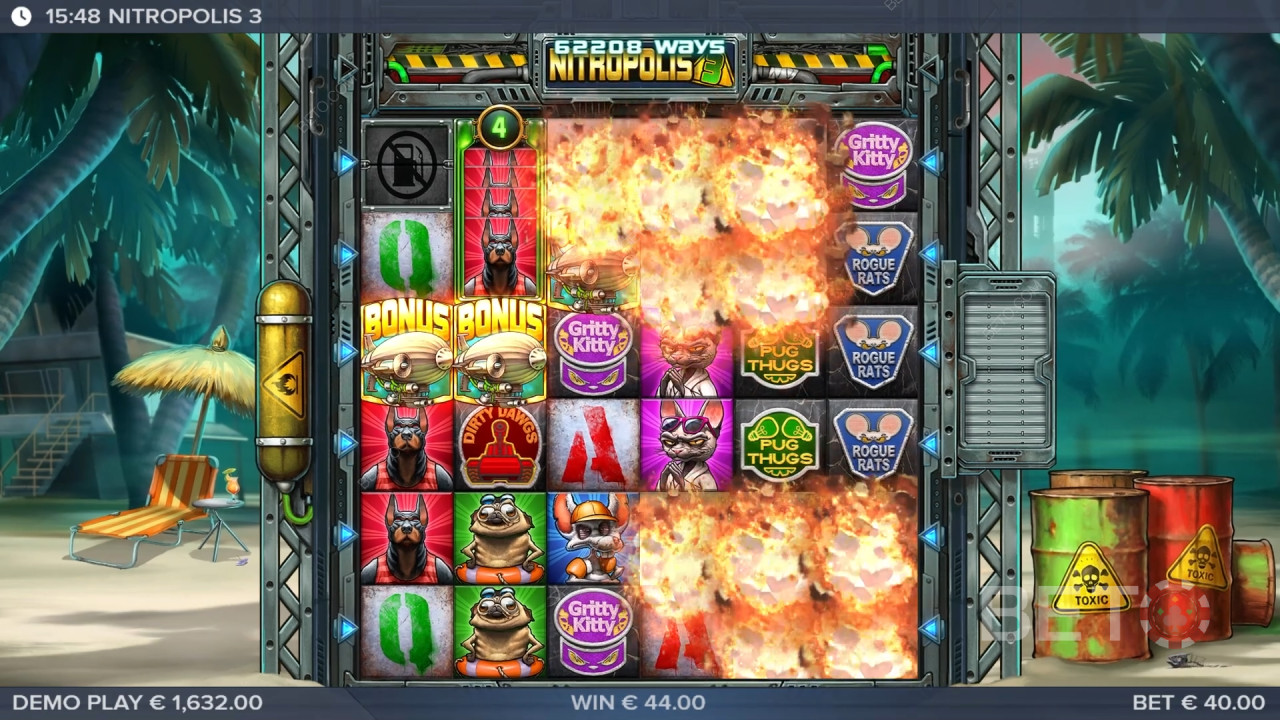 Nitropolis 3 Recenzia od BETO Slots
