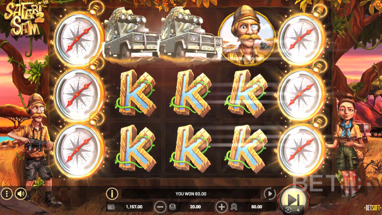Safari Sam 2 Recenzia od BETO Slots