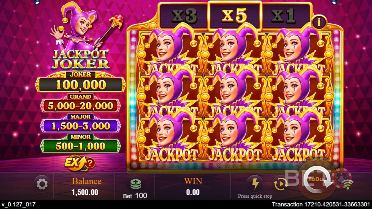 Jackpot Joker Recenzia od BETO Slots