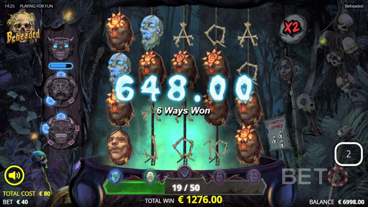 Vyhrajte 15 950x Vašu stávku v online automate Beheaded!