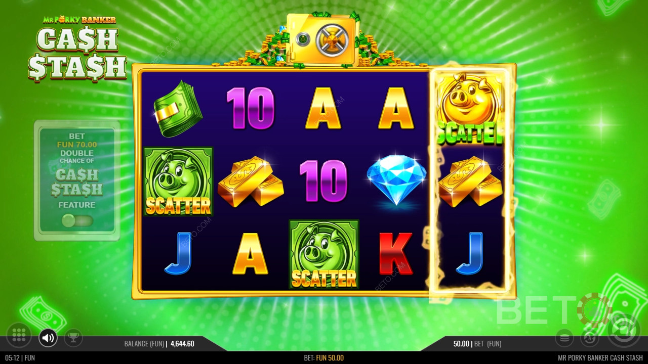 Pán Porky Banker Cash Stash Recenzia od BETO Slots