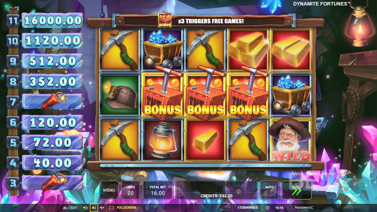 Dynamite Fortunes Recenzia od BETO Slots