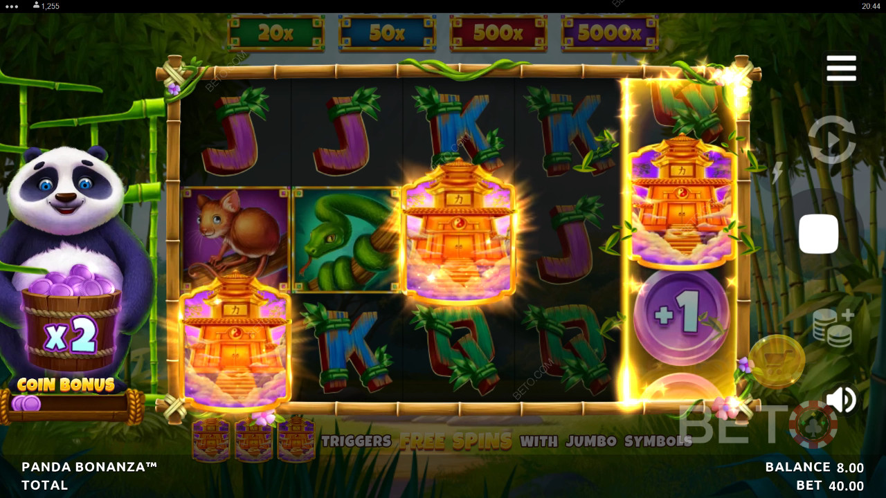 Panda Bonanza Recenzia od BETO Slots