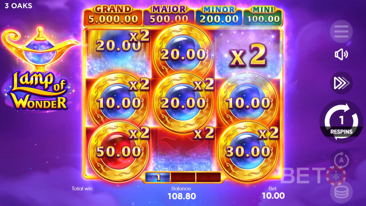 Lamp of Wonder Recenzia od BETO Slots