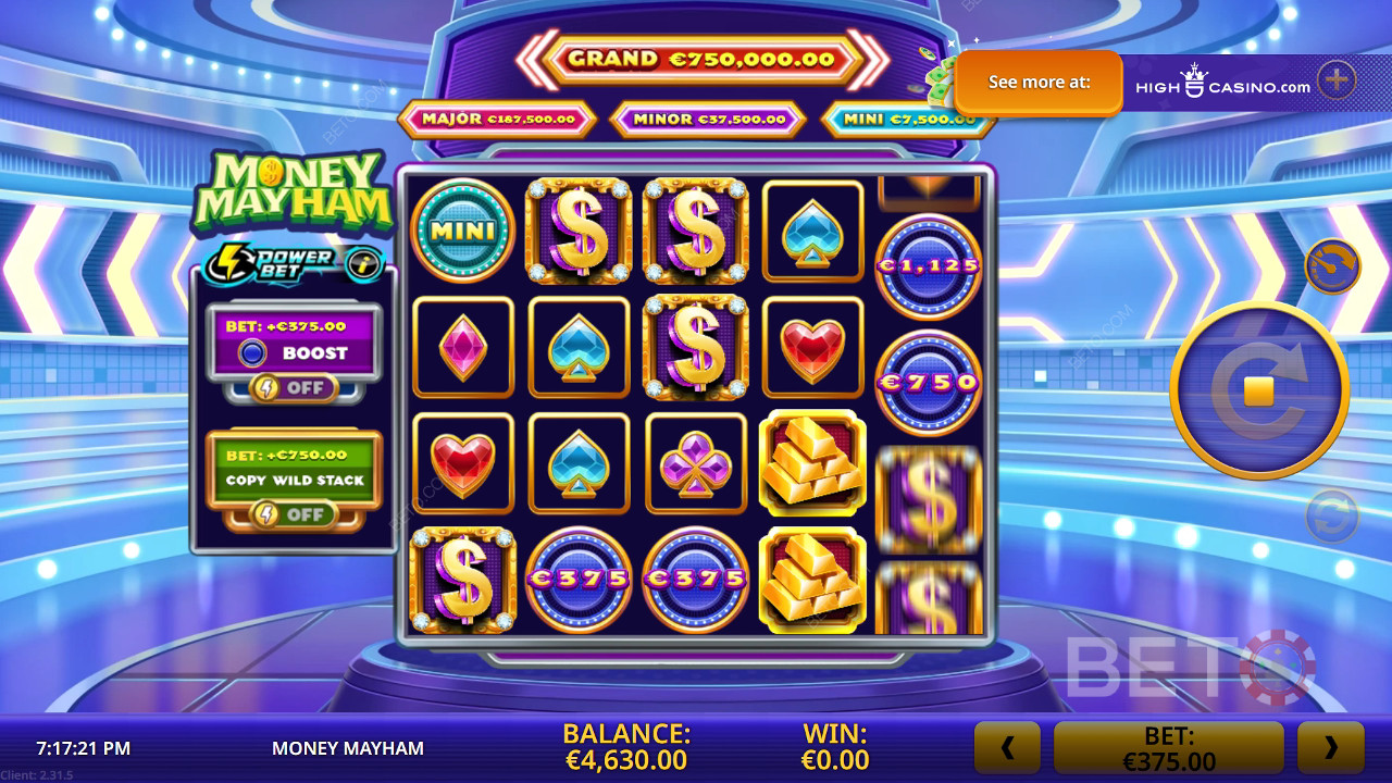 Money Mayham Recenzia od BETO Slots