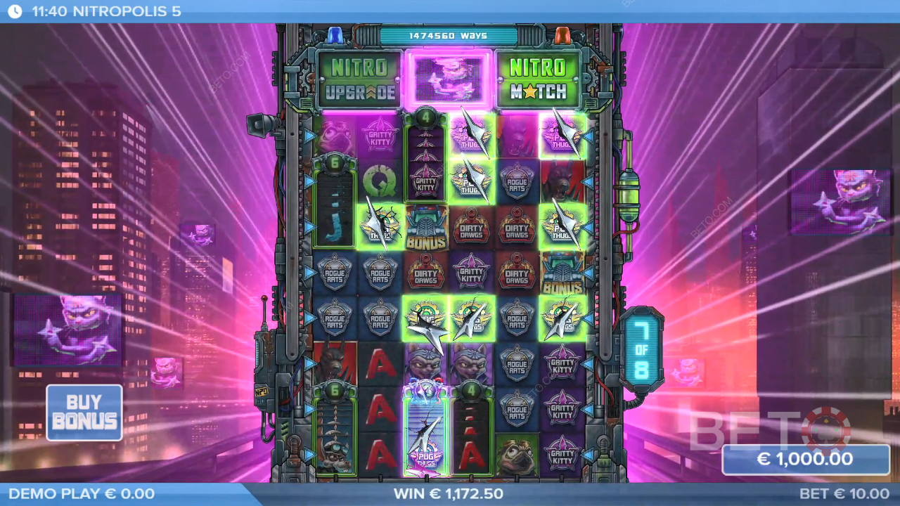 Nitropolis 5 Recenzia od BETO Slots