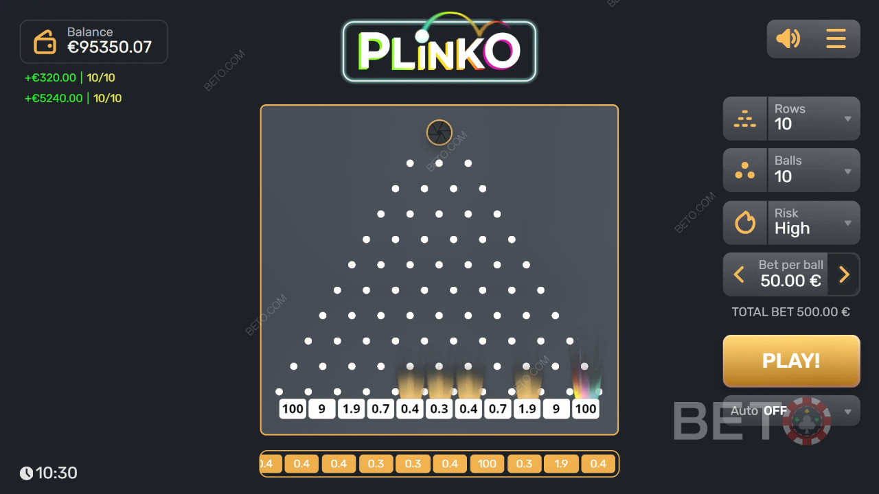 Plinko (Gaming Corps) Hrať Zadarmo