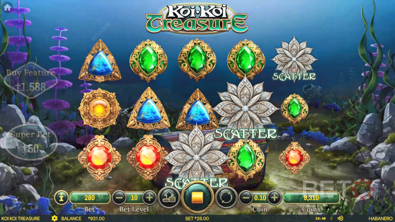 Koi Koi Treasure Review by BETO Slots