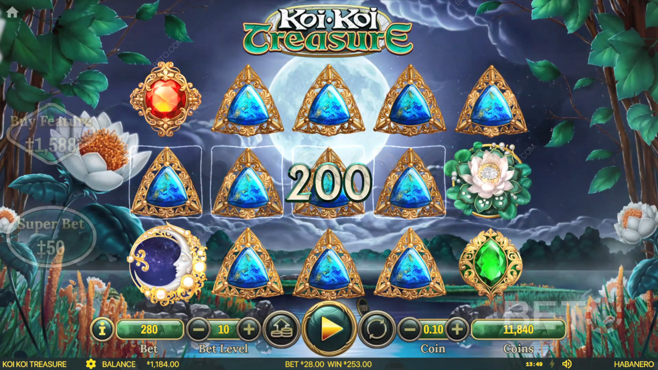 Vysvetlenie bonusových funkcií v hre Koi Koi Treasure by Habanero