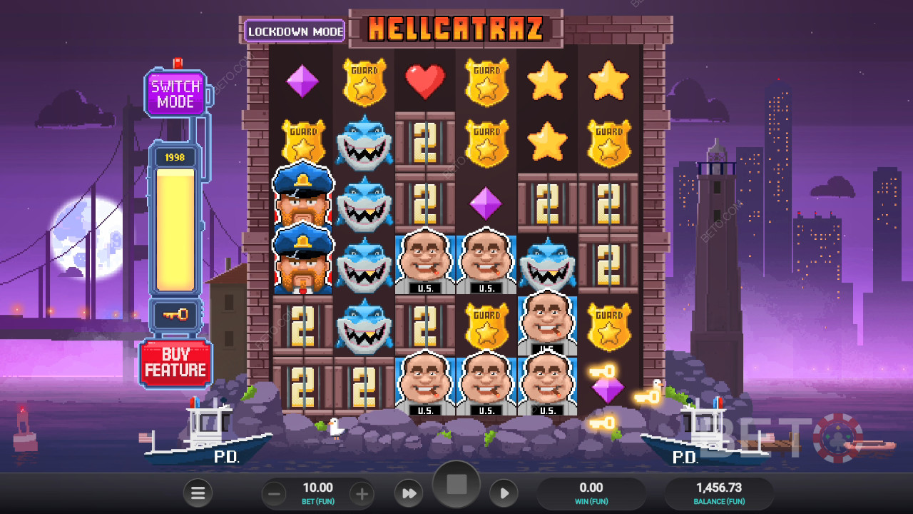 Hellcatraz Recenzia od BETO Slots
