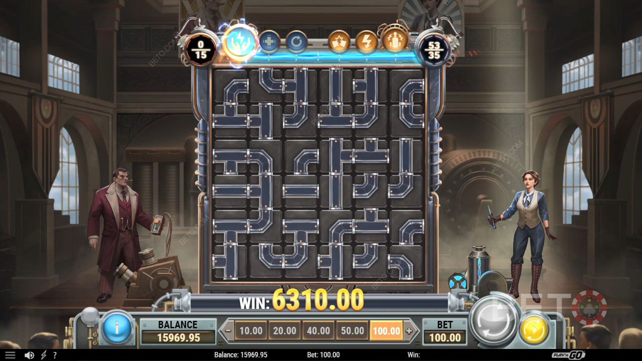 Spark of Genius Recenzia od BETO Slots