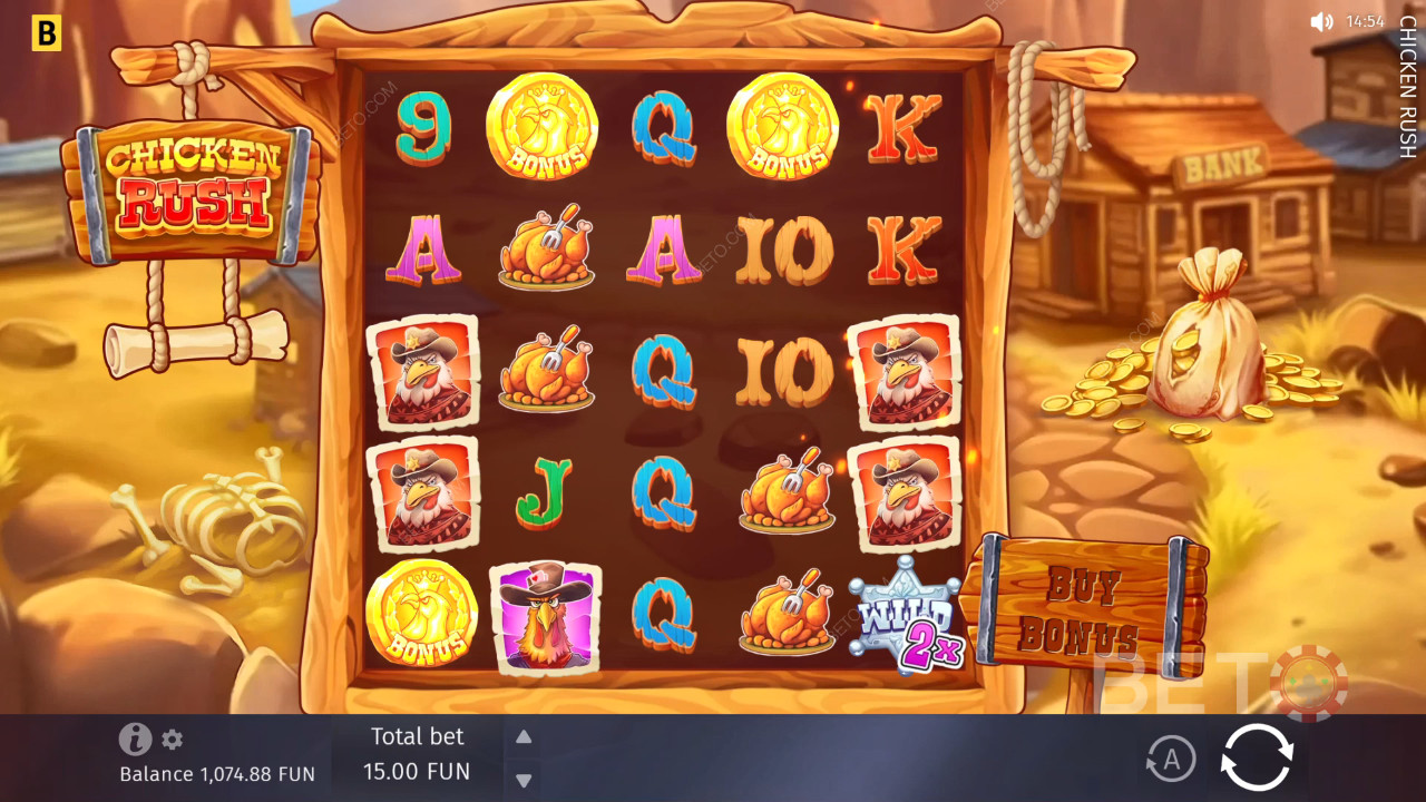 Chicken Rush Recenzia od BETO Slots