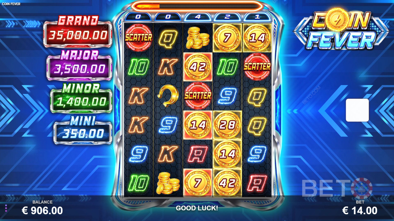Coin Fever Recenzia od BETO Slots