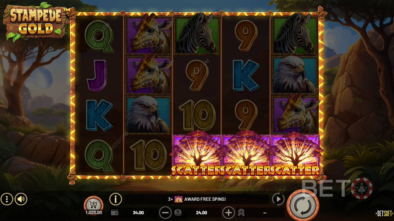 Stampede Gold Recenzia od BETO Slots