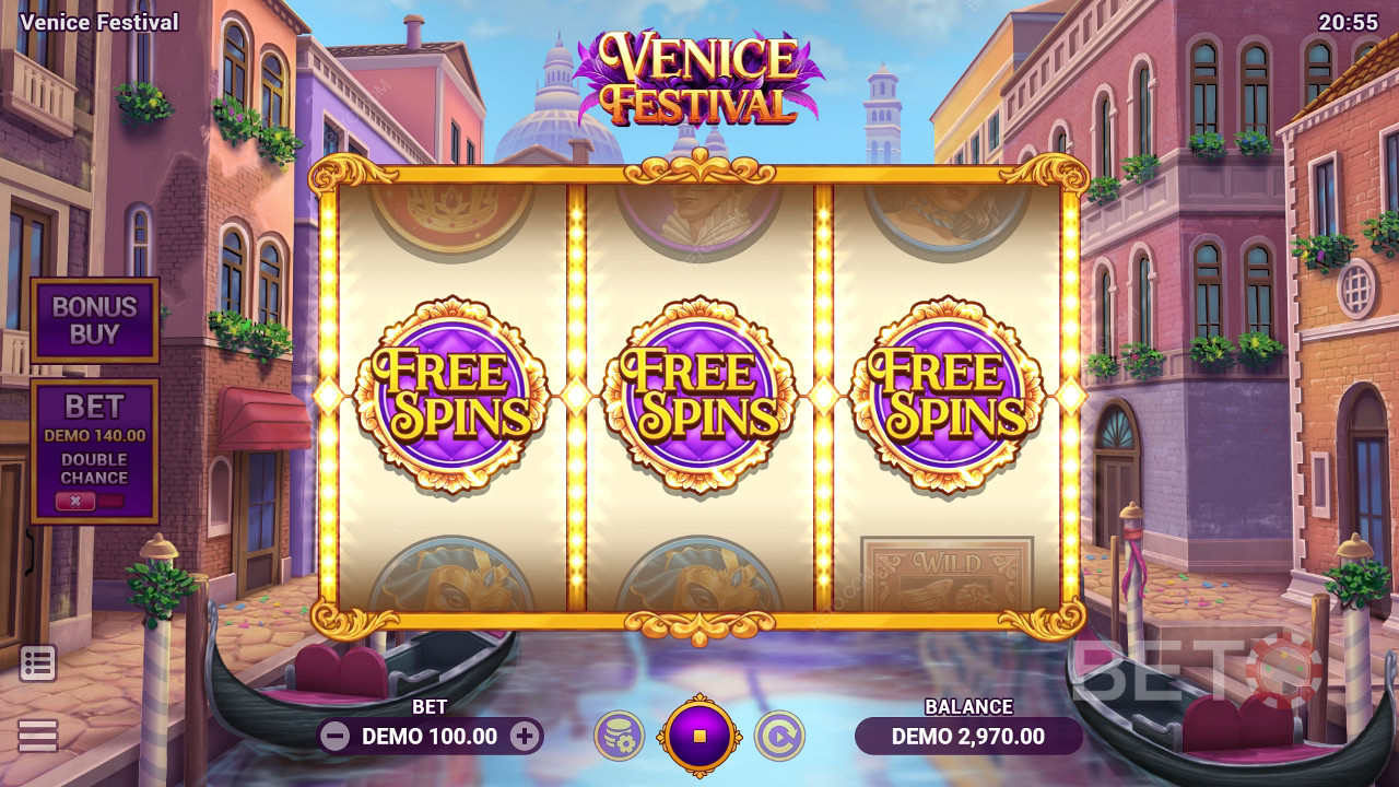 Benátsky festival Recenzia od BETO Slots