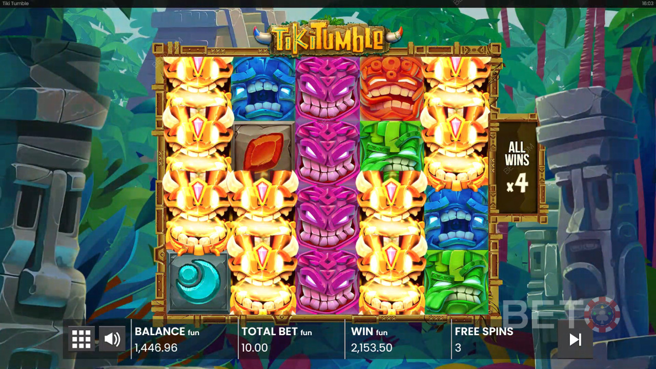 Tiki Tumble Recenzia od BETO Slots