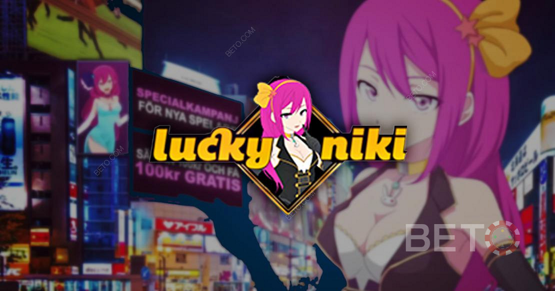 Lucky Nicky a online hazardné hry zábava a víta vás s 100 roztočení zadarmo!