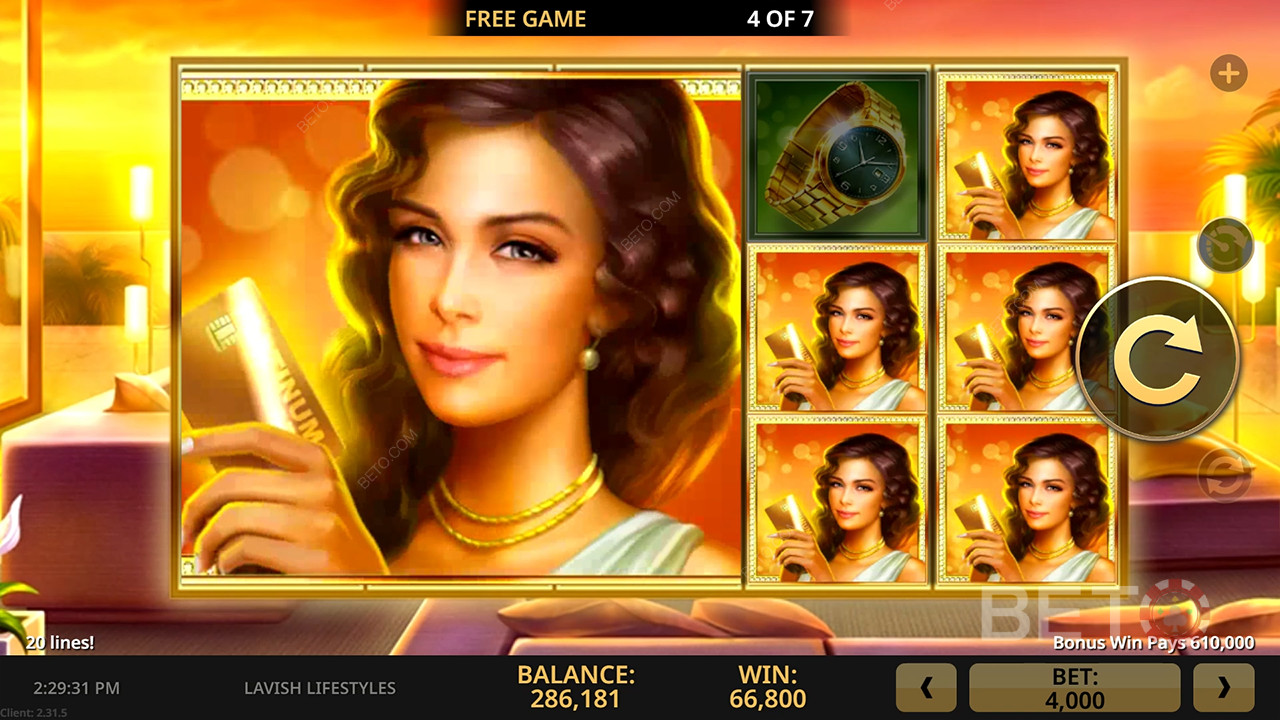 Lavish Lifestyles Recenzia od BETO Slots
