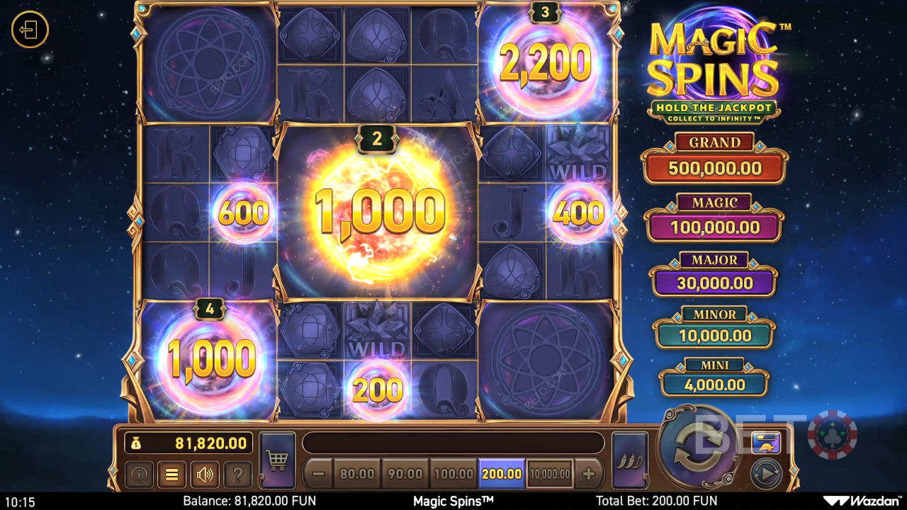 Magic Spins Recenzia od BETO Slots