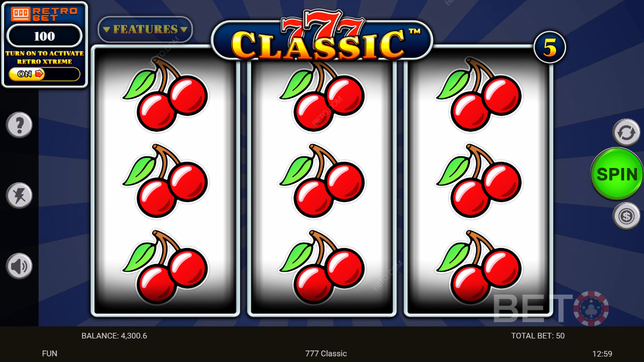 777 Classic Recenzia od BETO Slots