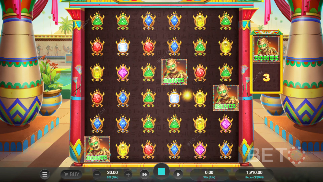 Múmia Multiplier Recenzia od BETO Slots