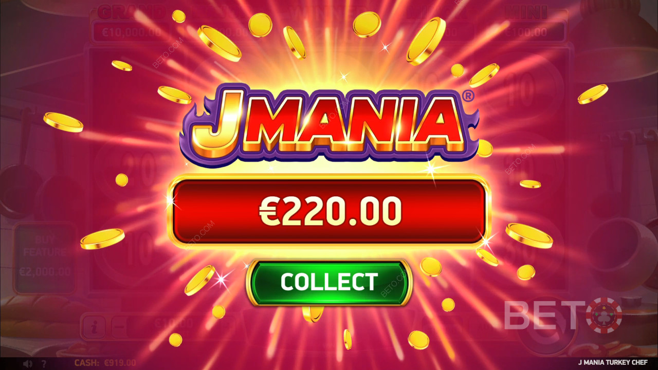 Vyhrajte 3 910x Vašu stávku v automate J Mania Turkey Chef!