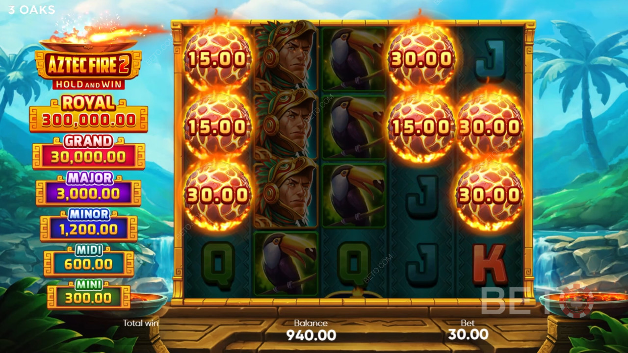 Aztec Fire 2 Recenzia od BETO Slots