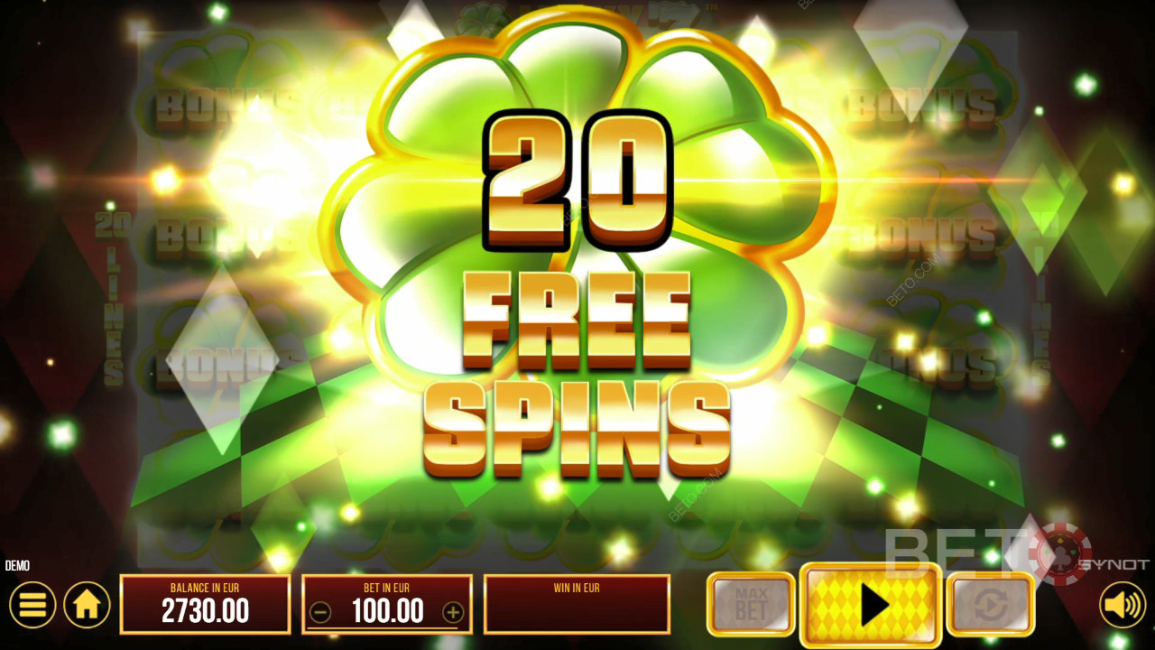 Vyhrajte 500-násobok svojej stávky vo video automate Lucky 77!