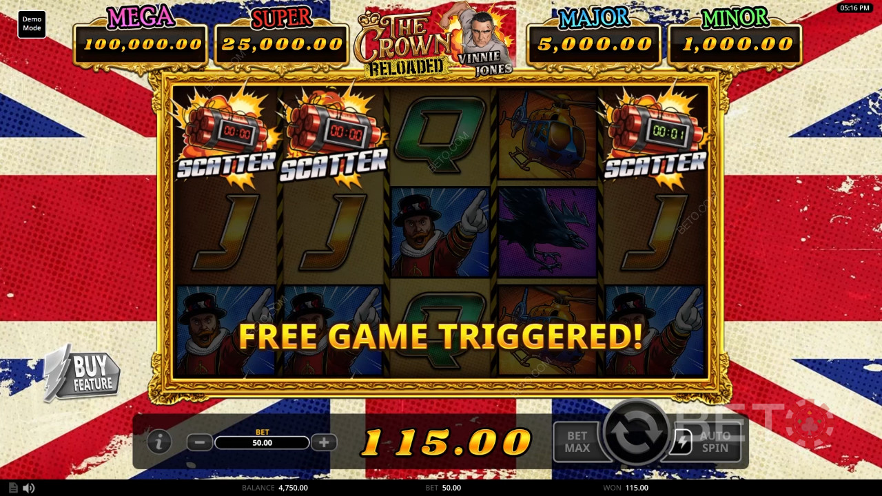 The Crown Reloaded Recenzia od BETO Slots