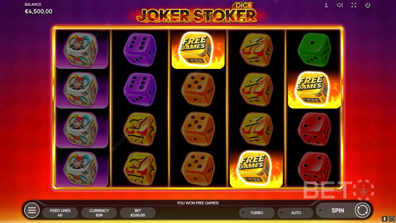 Joker Stoker Dice Hrať Zadarmo