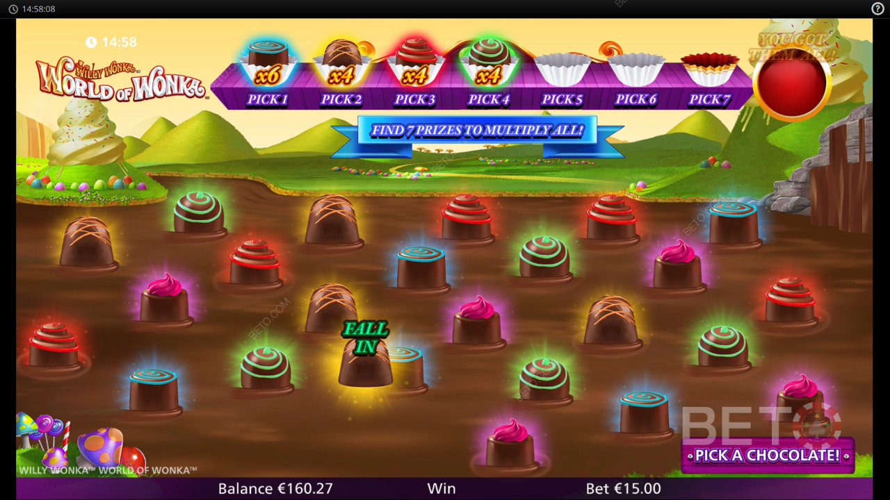 World of Wonka Recenzia od BETO Slots