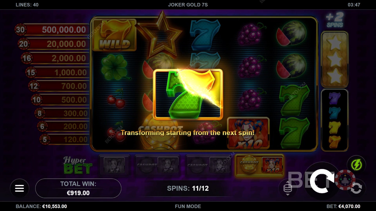Stojí automat Joker Gold 7s za to?