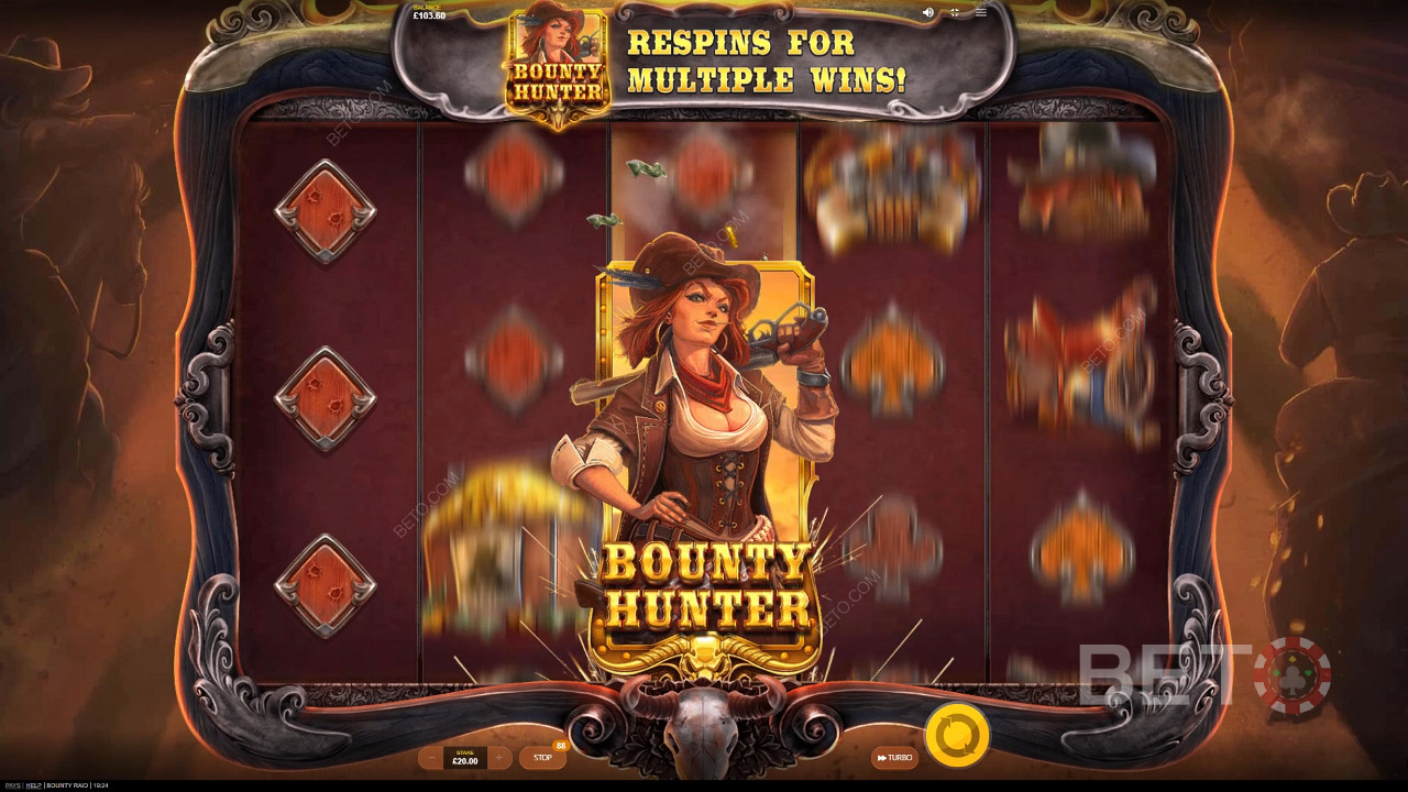 Špeciálna funkcia Bounty Hunter v hre Bounty Raid