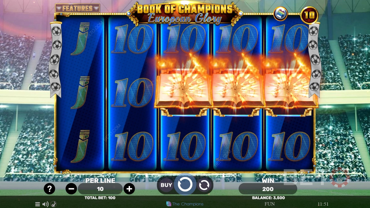 Book of Champions - European Glory Review by BETO Slots
