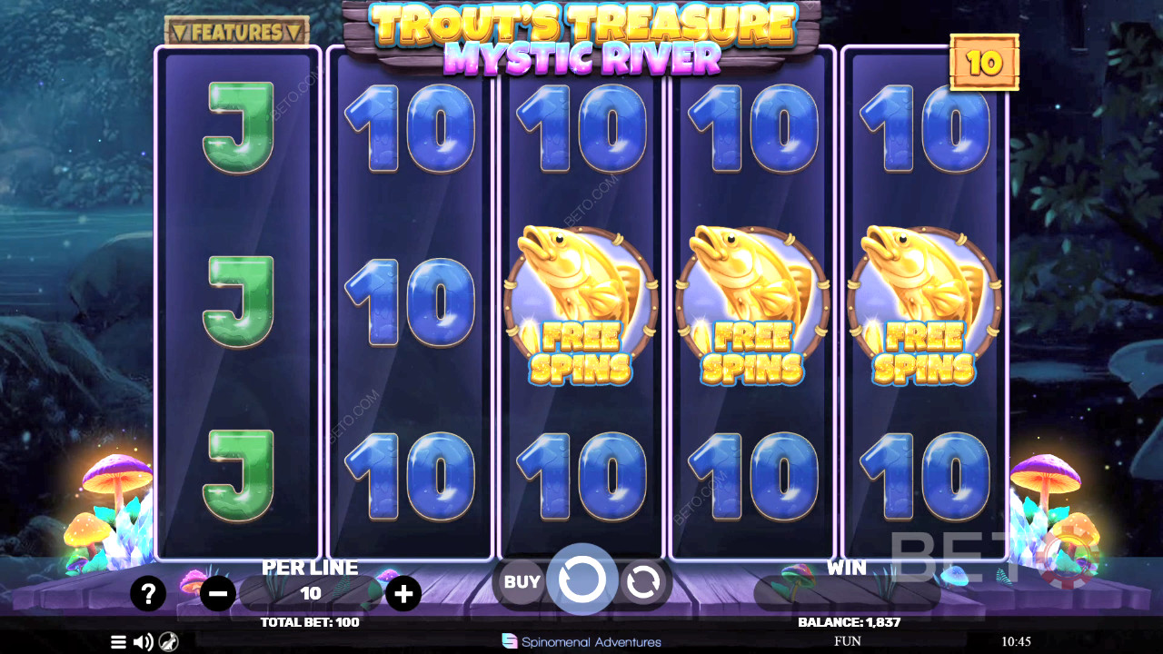 Trout's Treasure - Mystic River Hrať Zadarmo