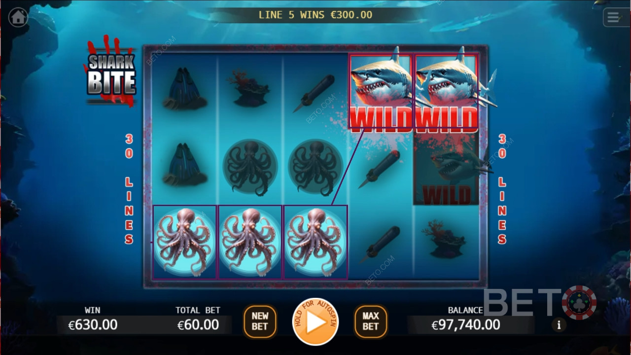 Shark Bite (KA Gaming) Hrať Zadarmo