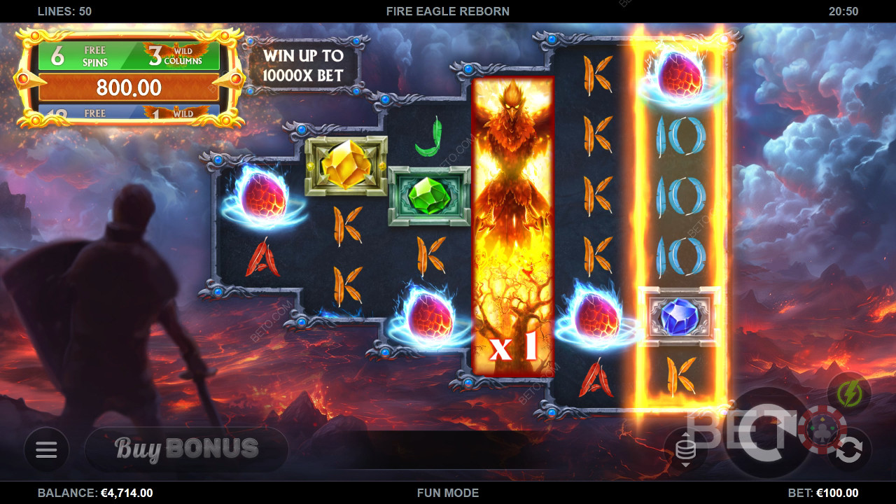 Fire Eagle Reborn Recenzia od BETO Slots