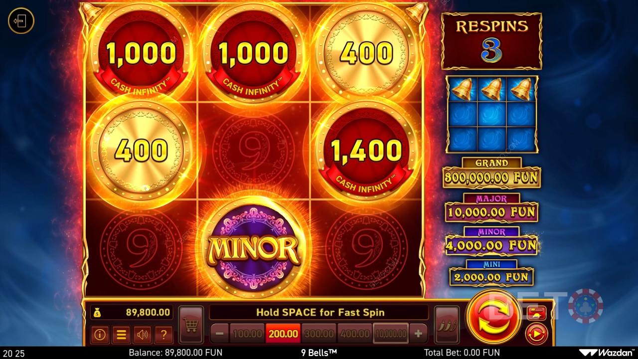 9 Bells Recenzia od BETO Slots