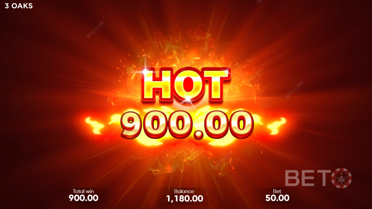 Vyhrajte 500-násobok svojej stávky v hre Coin Up: Hot Fire Slot Machine!