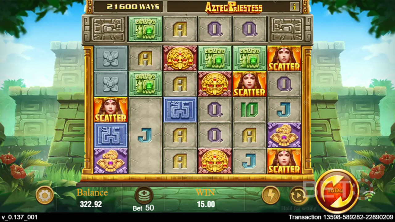 Aztécka kňažka Recenzia od BETO Slots