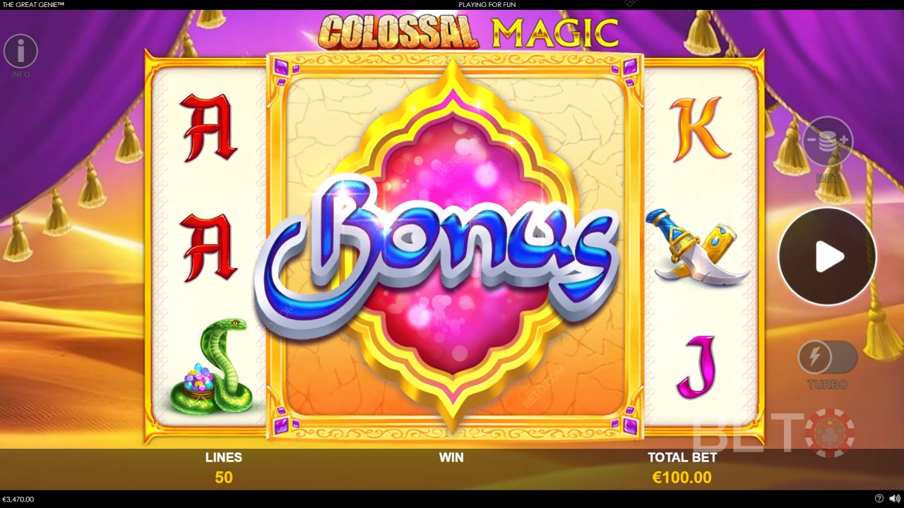 Veľký džin Recenzia od BETO Slots