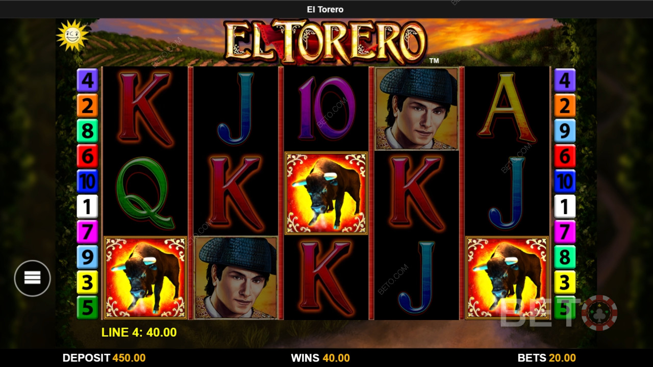 Vysvetlenie bonusových funkcií v hre El Torero podľa Reel Time Gaming