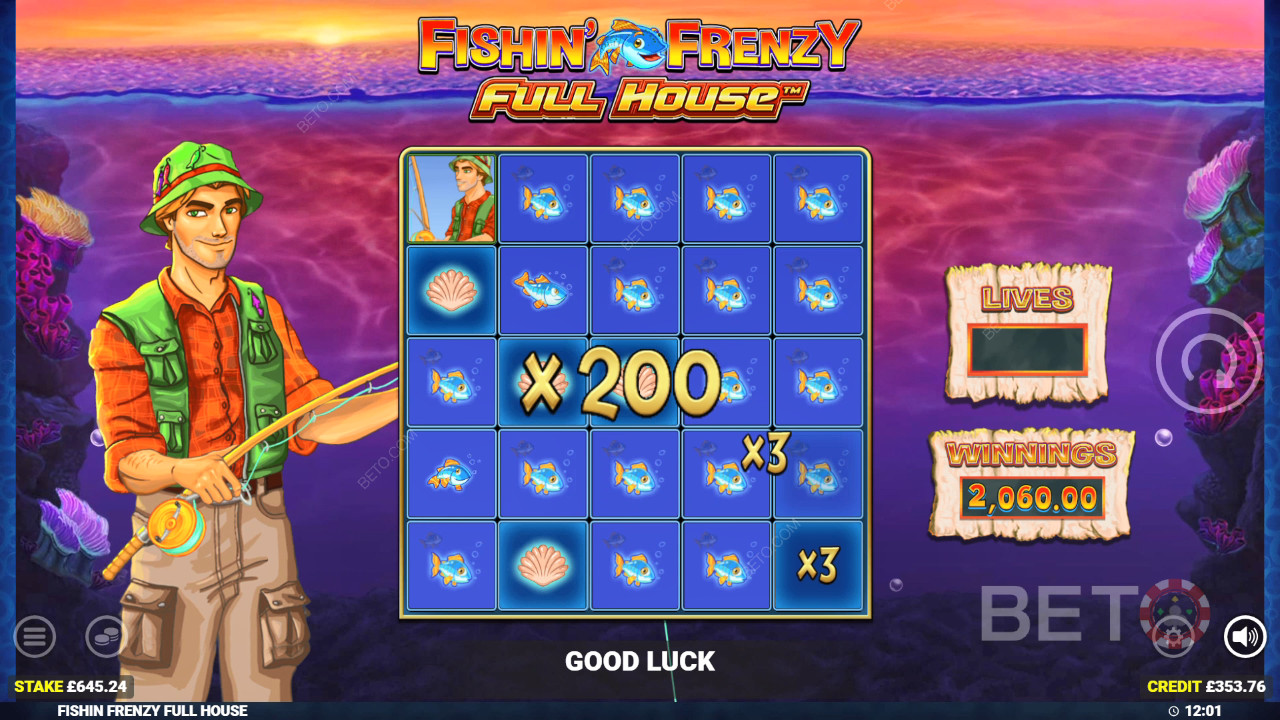 Fishin' Frenzy Full House Hrať Zadarmo