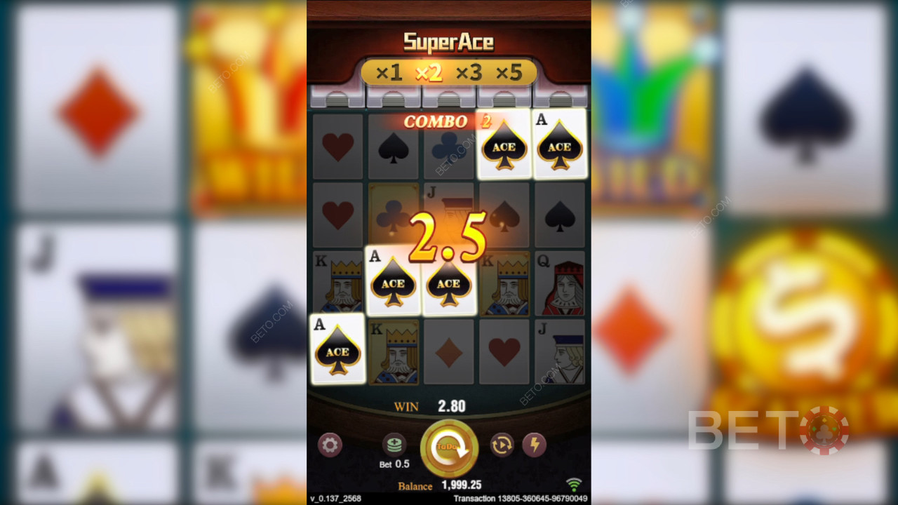 Ako hrať hru Super Ace od spoločnosti TaDa Gaming