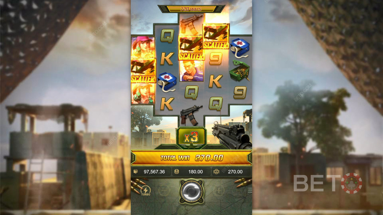 Battleground Royale Recenzia od BETO Slots