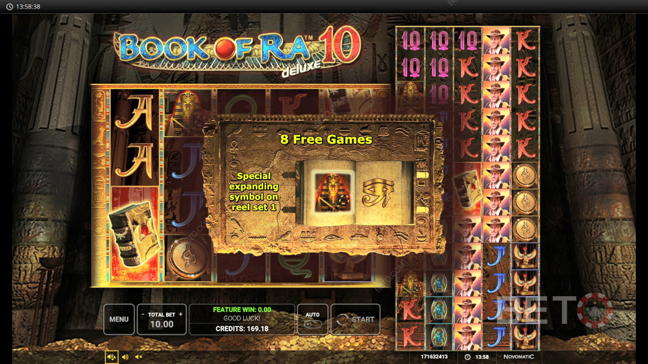 Bonusové funkcie vysvetlené v Book Of Ra Deluxe 10 podľa Greentube