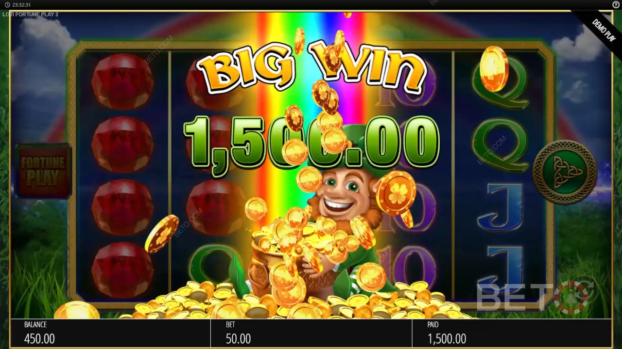 Vyhrajte 50 000x svoju stávku v automate Luck O The Irish Fortune Spins 2!